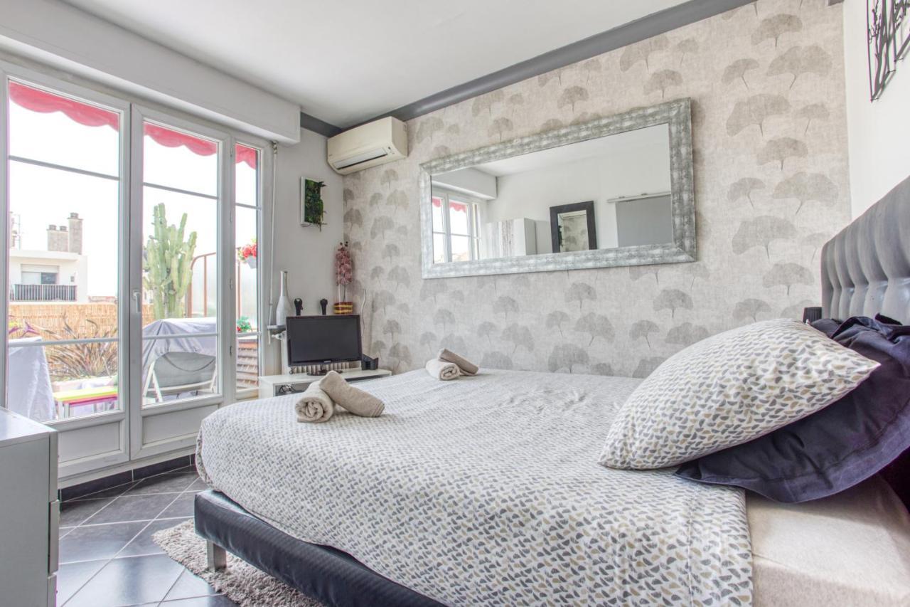 Le Mantega - F2 Moderne,centre Ville, 2 Grandes Terrasses,climatisation, Ascenseur Nizza