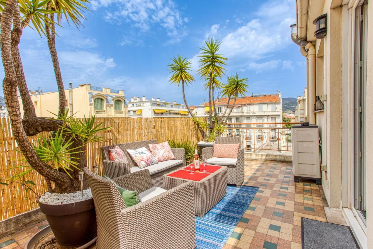 Apartment Le Mantega - F2 Moderne,centre Ville, 2 Grandes Terrasses,climatisation, Ascenseur Nizza