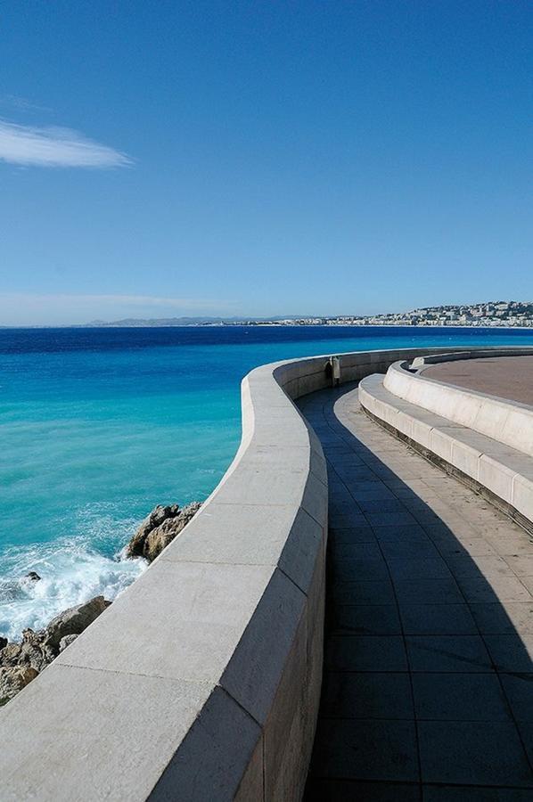 Le Mantega - F2 Moderne,centre Ville, 2 Grandes Terrasses,climatisation, Ascenseur Nizza